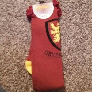 GRYFFINDOR Knee high socks. NEW.